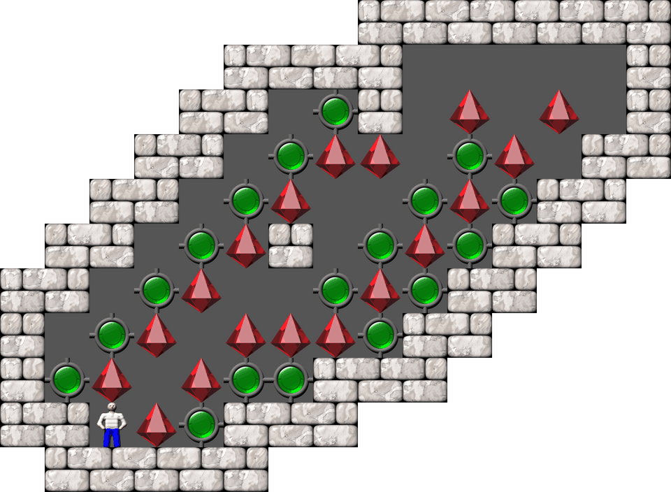 Sokoban Zika 1 level 35